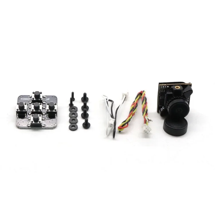 For Foxeer Miniature Cat 3 Starlight 0.00001Lux FPV Camera Low Latency Low Noise FPV Camera, forRC FPV Racing drone HS1258