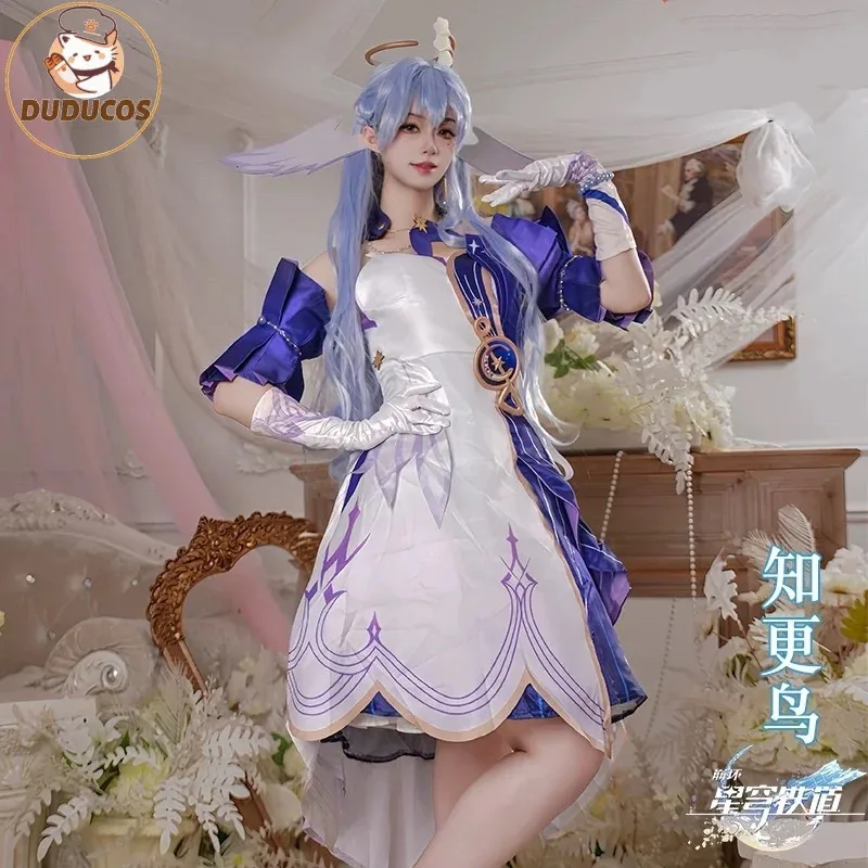 

Робин Косплей Игра Honkai Star Rail Робин Косплей Костюм 3D Печать Платье Парик Обувь Женская Ролевая Игра Карнавальная Вечеринка Одежда