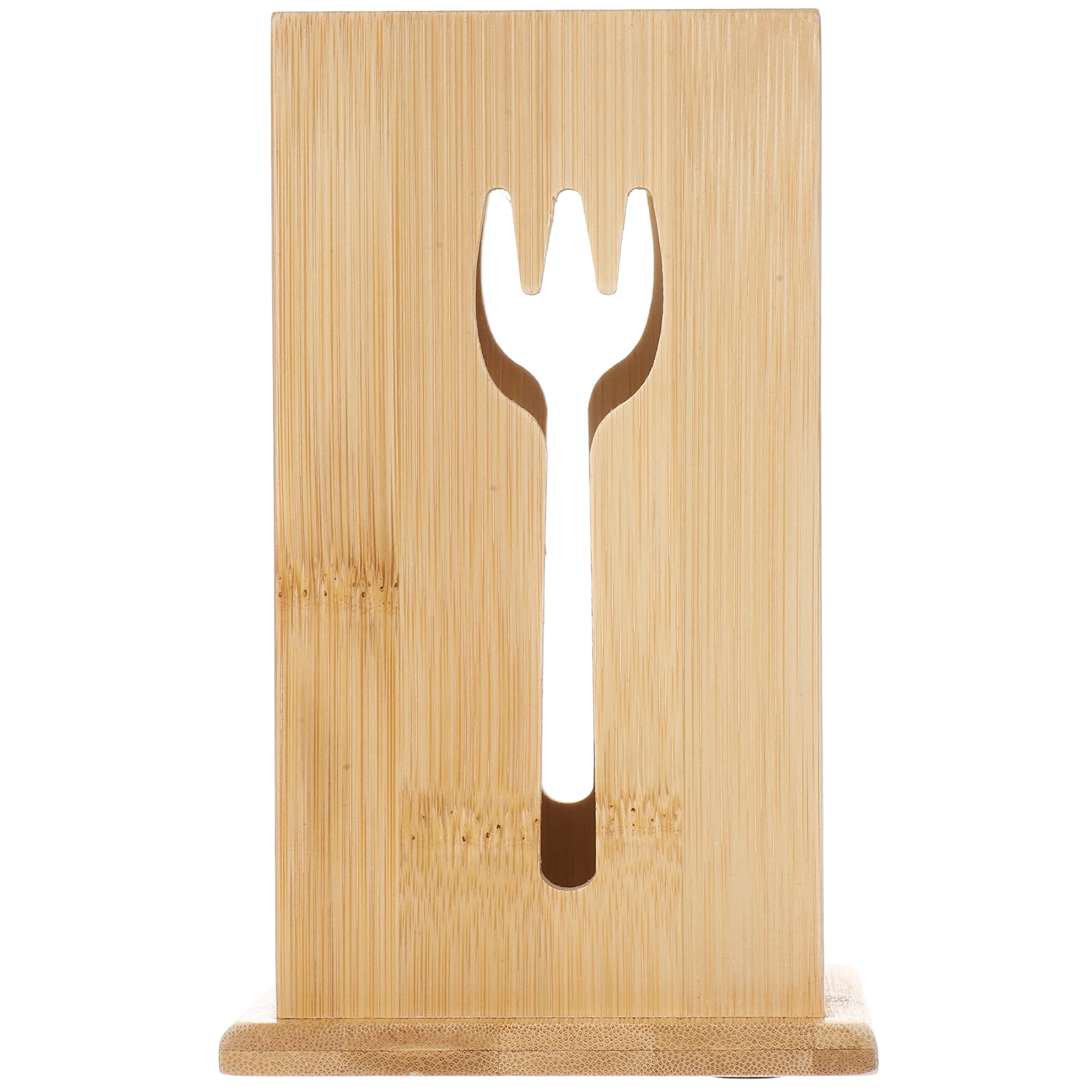 

Bamboo Cutlery Holder Chopstick Fork Spoon Large Capacity Kitchen Utensil Organizer Material Space Saving Design