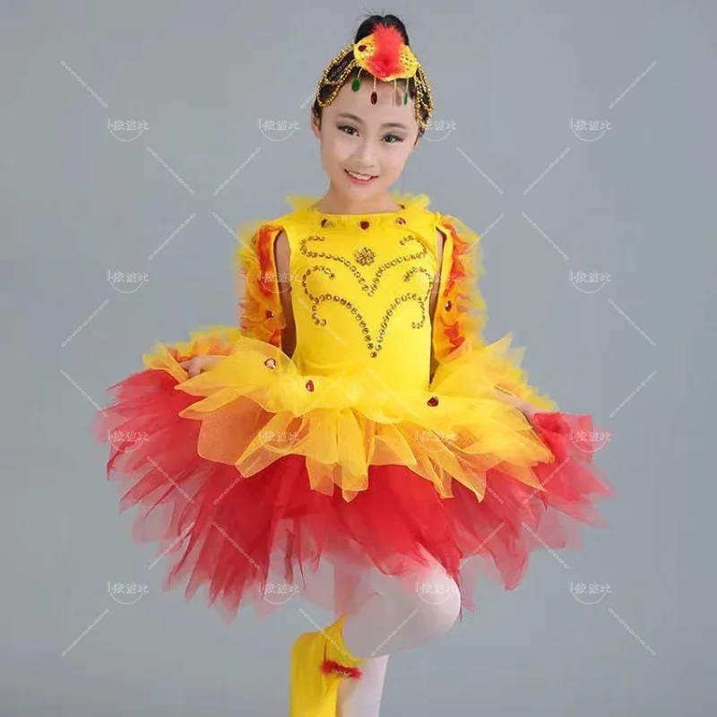 Children\'s Performance Dance Costumes Cute Small Animals Elementary School Performance Costumes Skirts