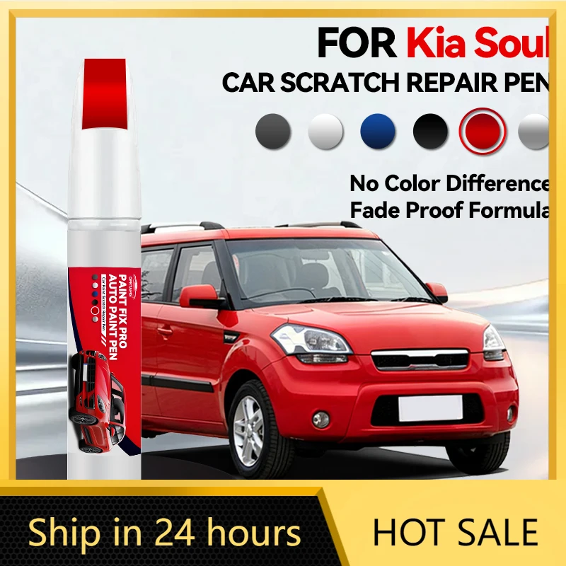 

Ручка-корректор для ремонта лакокрасочного покрытия автомобиля KIA Soul 2008-2025 PS BHE SK3, средство для удаления царапин, аксессуары для авто, черный, белый, синий