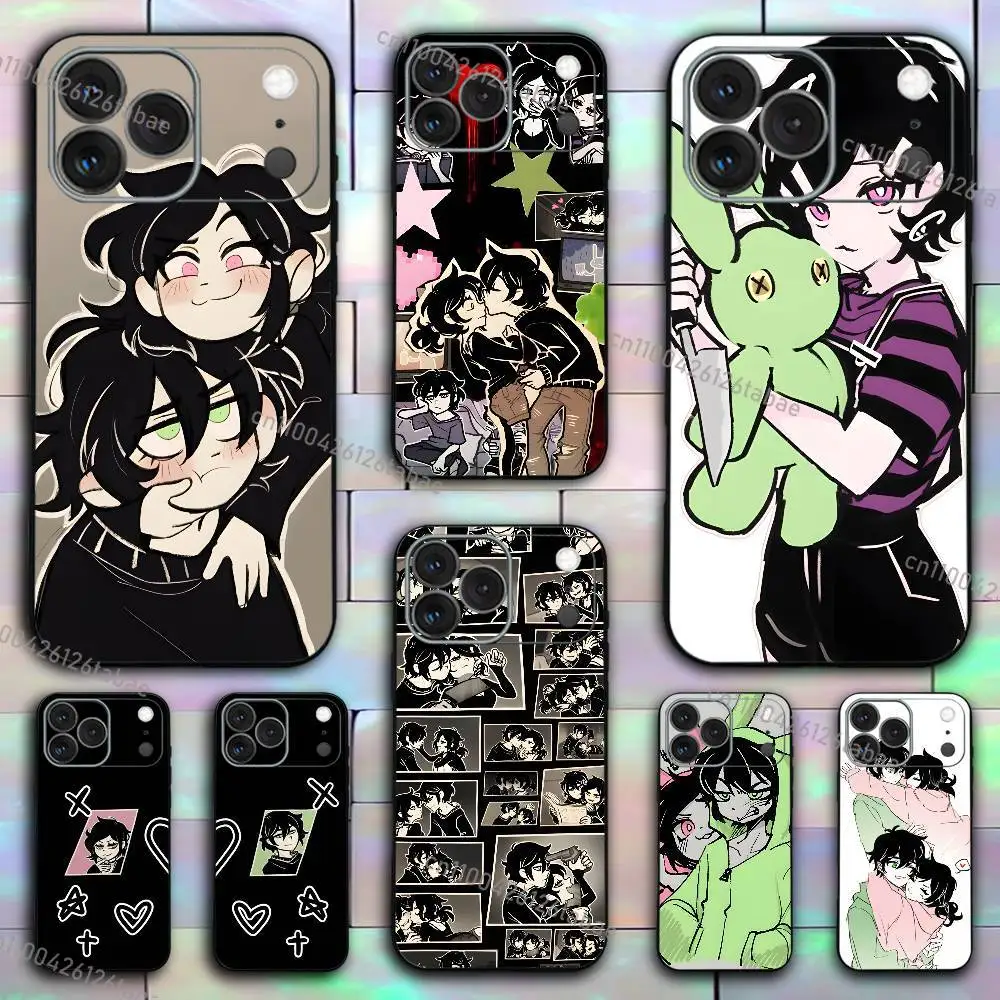 

The Coffin of Andy and Leyley For iPhone 17,16,15,14,13,12,11Pro,X,XS,Max,XR,Plus,Mini Soft Silicone Phone Case Black Shockproof