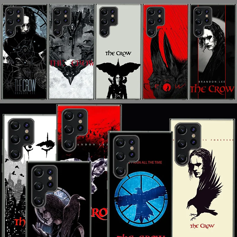 T-THE-C-CROWS Movie Cover For Samsung Galaxy S21 S20 S23 FE S22 S24 Ultra Phone Case S10 S10E S8 S9 Plus S7 S6  Edge Clear Coque