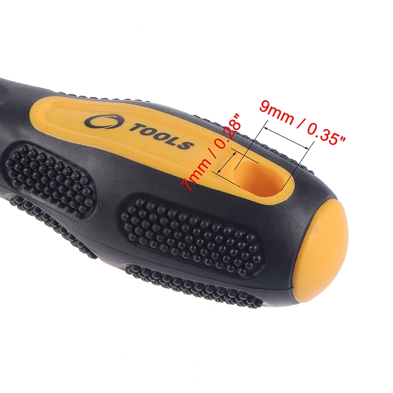 2 pçs/lote 7mm chave de fenda phillips ferramentas chave de fenda magnética parafuso driver precisão kit ferramentas reparo eletricista s2 ferramenta mão aço