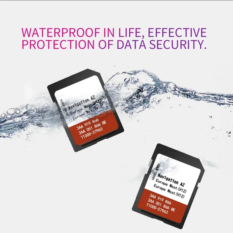 Imagem -06 - West Rns315 V12 Europa Ocidental 2023 Mapa Naving sd Gps Cartão de Memória Sat Nav Nav Nav Navegação Gps Europa West sd Karte az V12