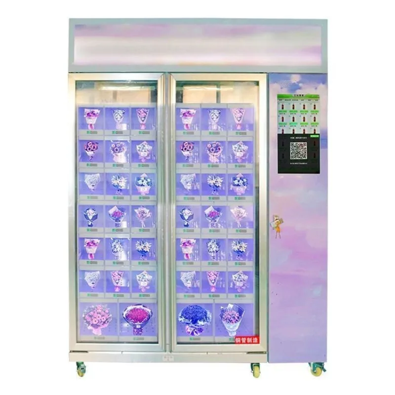Community unmanned supermarket vending machine Self-service vending machine Fruit and vegetable intelligent self-pickup cabinet