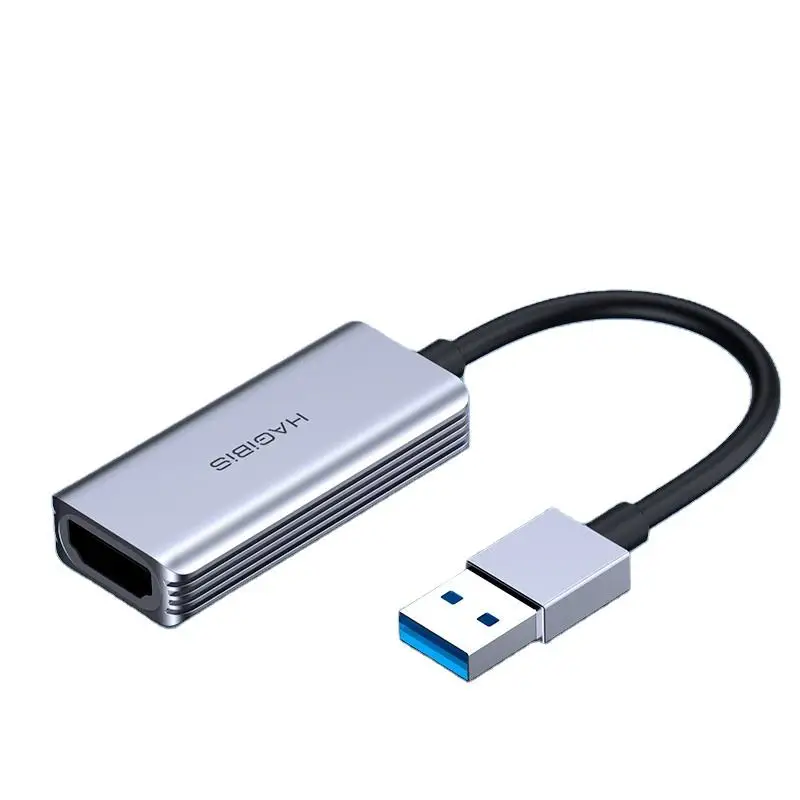 Hagibis Video Capture Card USB 3.0 4K HDMI-compatible Video Game Grabber Record for PS4 Camcorder Switch Live Broadcast Camera