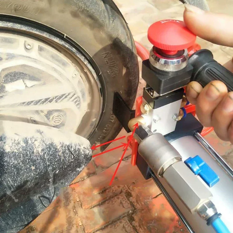 New Small Pneumatic Tire Lifter Vacuum Tire Quick Removal Tool Motorcycle Electric Vehicle Pneumatic Tire Gripper Clamp