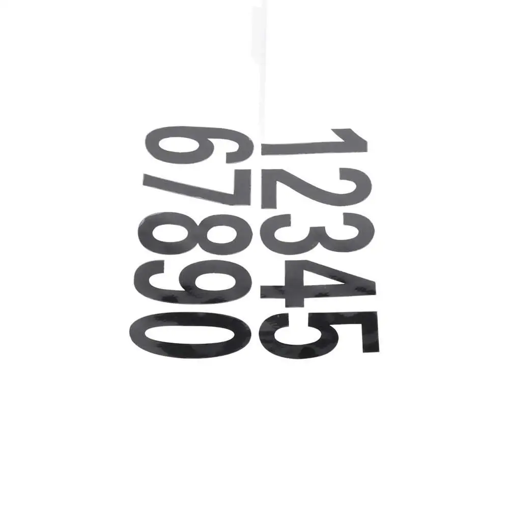 Pieces Waterproof Scrapbooking Supplies Self-adhesive Decoration Mailbox Sticker Number Sticker Address Numbers Mailbox Decal