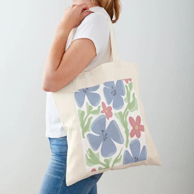 

Flower print Tote Bag Big bag women Women's shopper bag Women's handbag tote canvas