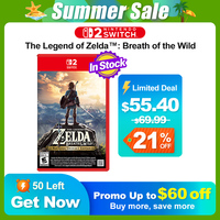 Nintendo Switch 2 The Legend of Zelda: Breath of the Wild Juegos Games Deals 100% Official Physical Game Card Action Genre Game