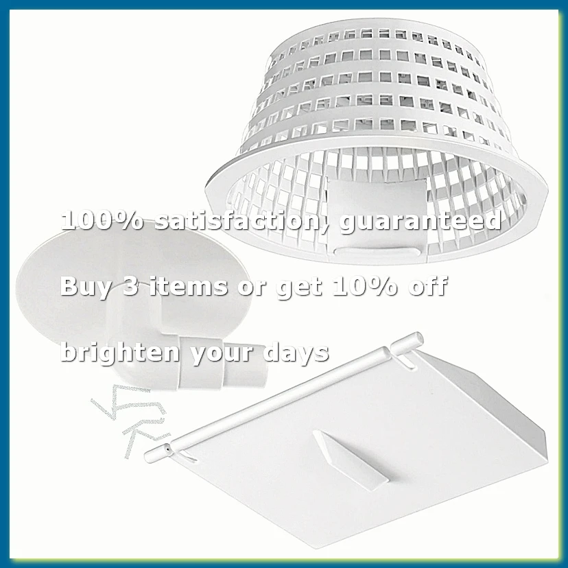 Skimmer Replacement Compatible with 8926 Weir Door Flap and 8928 Pool Skimmer Basket 8929 Pool Skimmer Skim Vacuum Plate-A09I