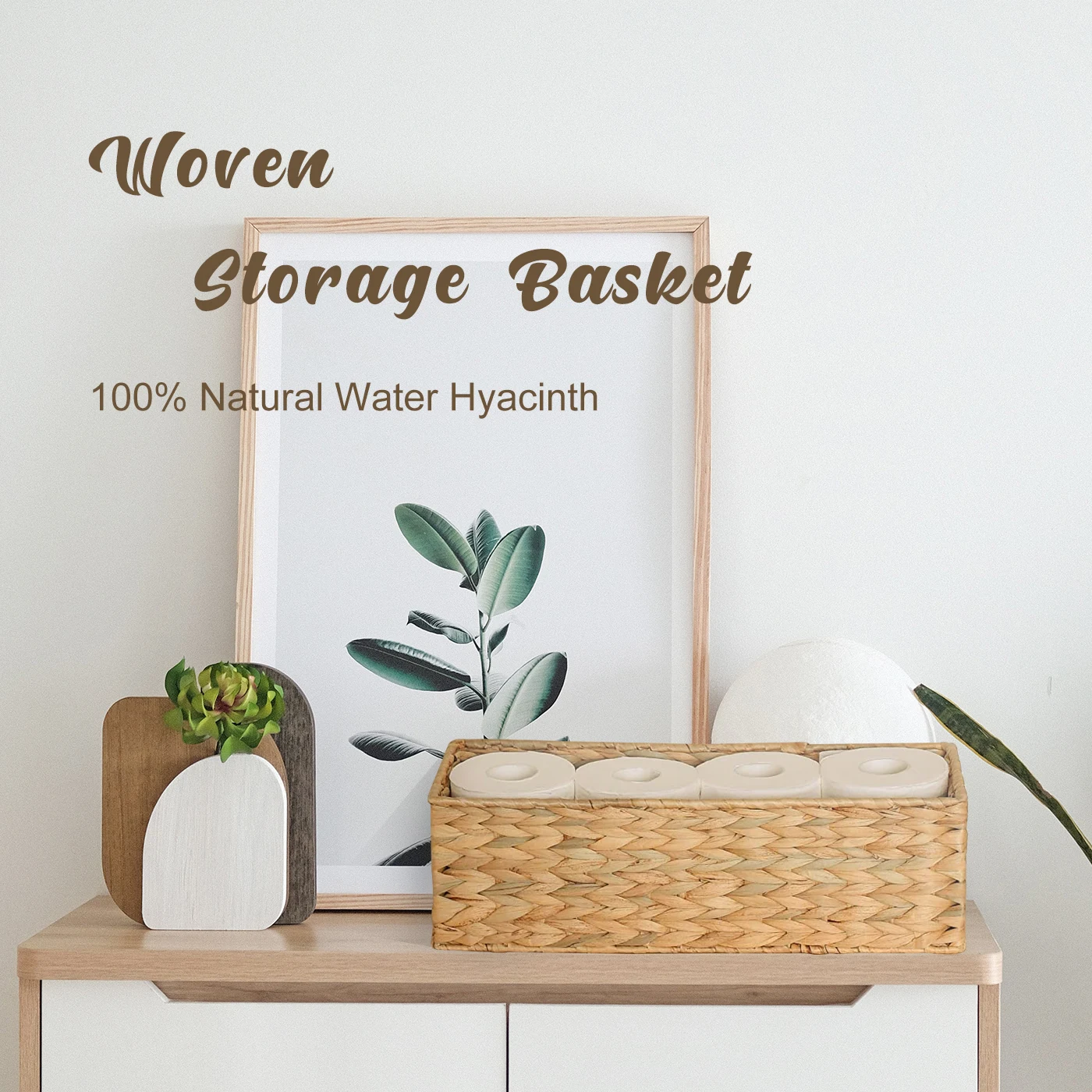 Willow Box Teng Basket Picnic Uncovered Basket Water Gourd Basket Long Woven Tabletop Box Camping Food Fruit and Vegetable Tray