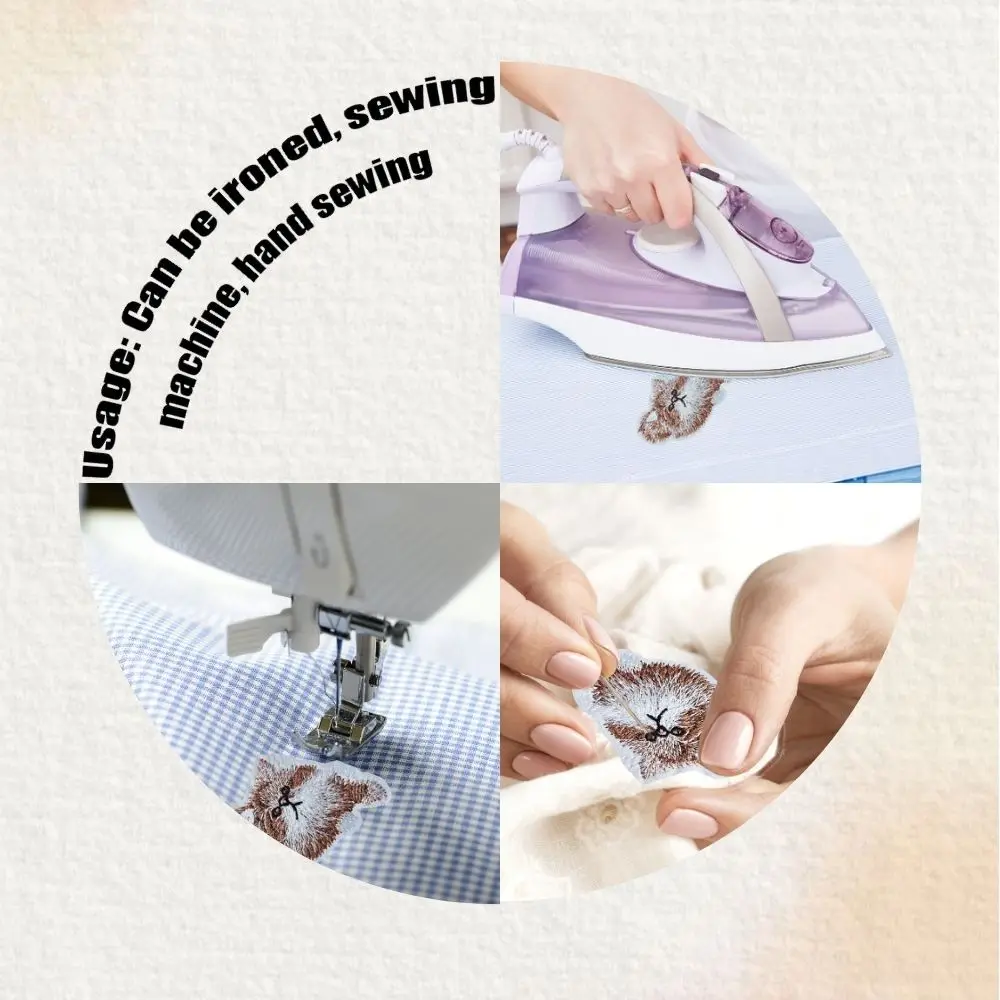 رقعة ملابس مطرزة لعدو الكوبرا، يمكن تزيين حقيبة الظهر وخياطة يدوية #4