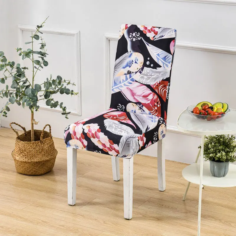 stretch chair slipcover  for dining room elastic material chair cover  for office chair banquet chair armchair protector