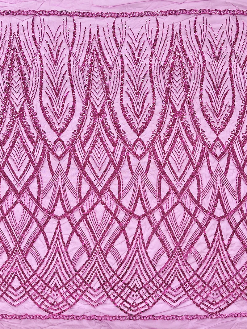 

African fabric in pink tulle lace, high-quality lace, Nigerian sequins, beaded lace, French laces for evening dresses, sewing