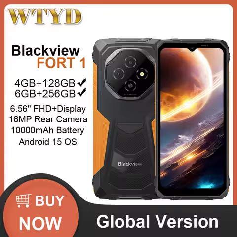 Blackview FORT 1 Rugged Phone 4GB+128GB / 6GB+256G...
