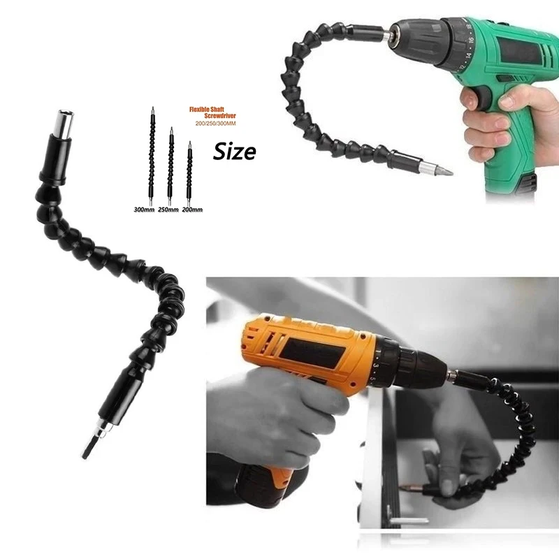 Universal Soft Shaft Shaft Batch Head Electric Drill Electric Screw Flexible Shaft Hex Screwdriver Extend Rod Impact Tools