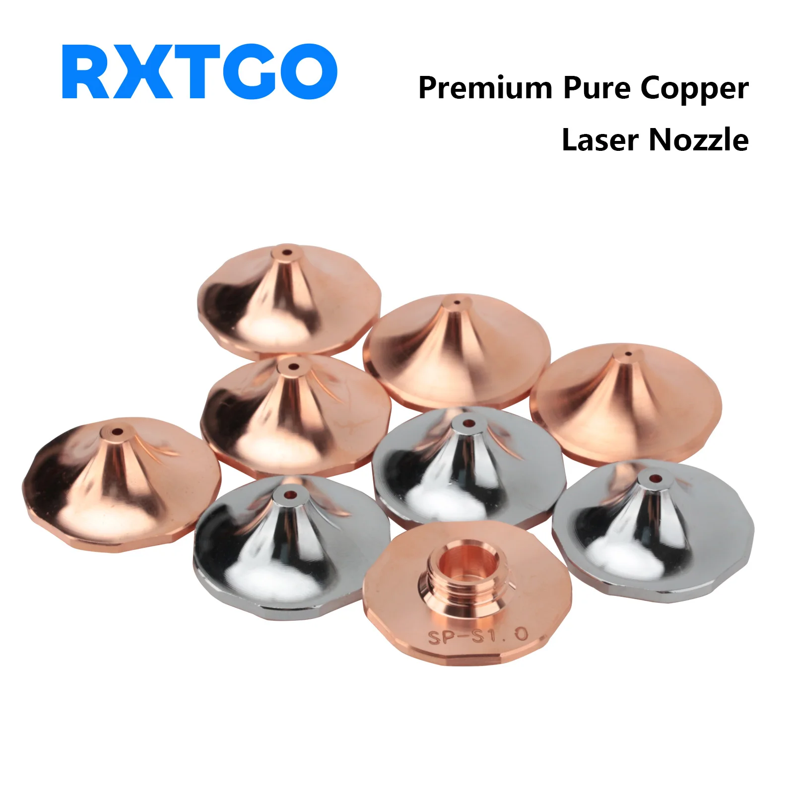Fiber Laser Nozzles Single Double D28 D32mm High Speed for Raytools Precitec Bodor WSX HSG HANS All Types