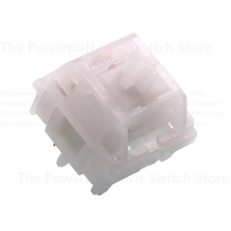 Phynikeys primeiros interruptores de encontro fosco translucidez rgb 5 pinos 42g som alta fidelidade teclado mecânico interruptor de jogos lubrificado