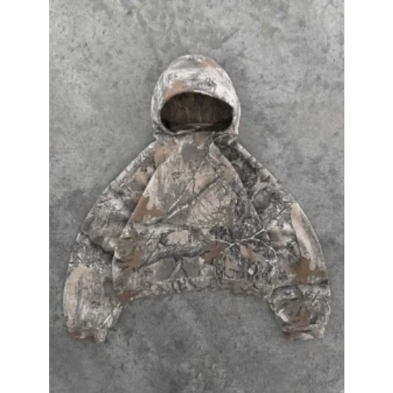 2025 New Vintage Leopard Hoodies Women Y2k Oversized Animal Print Hooded Sweatshirts Pullovers Retro Hip Hop Streetwear hoodie