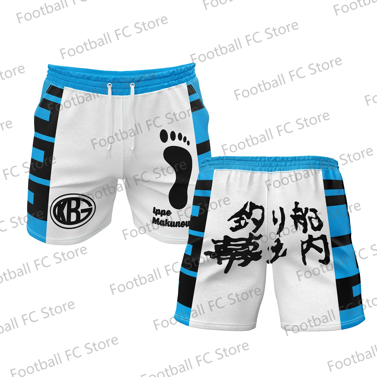 Ippo Blue Hajime no Ippo Gym Shorts Casual Layer Quick Drying Beach Pants  Surfing Loose Summer Vacation