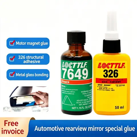 Loctite 326 7649 Structural glue accelerator Auto rearview mirror seat adhesive motor motor magnet metal glass special adhesive
