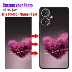 Customized Photo Cases for Redmi 13C 5G 13R 13 Cover DIY Image Picture Design For Redmi Turbo 3 Phone Cases Soft Silicone Coque