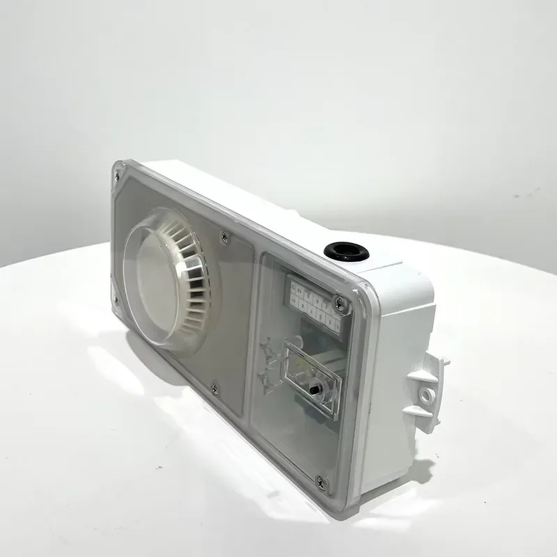 Smart Self Diagnostic Smoke Detector for Pipe Systems with Loud Alarm Sounder Home Security Fire Safety Sensor Device