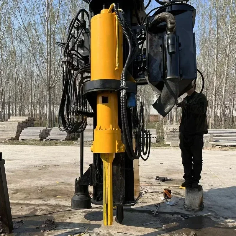 High Quality Quarry Rock Splitter Manufacture Pressure Vessel Rock Splitting Machine Integrating Drilling And Splitting Mexico