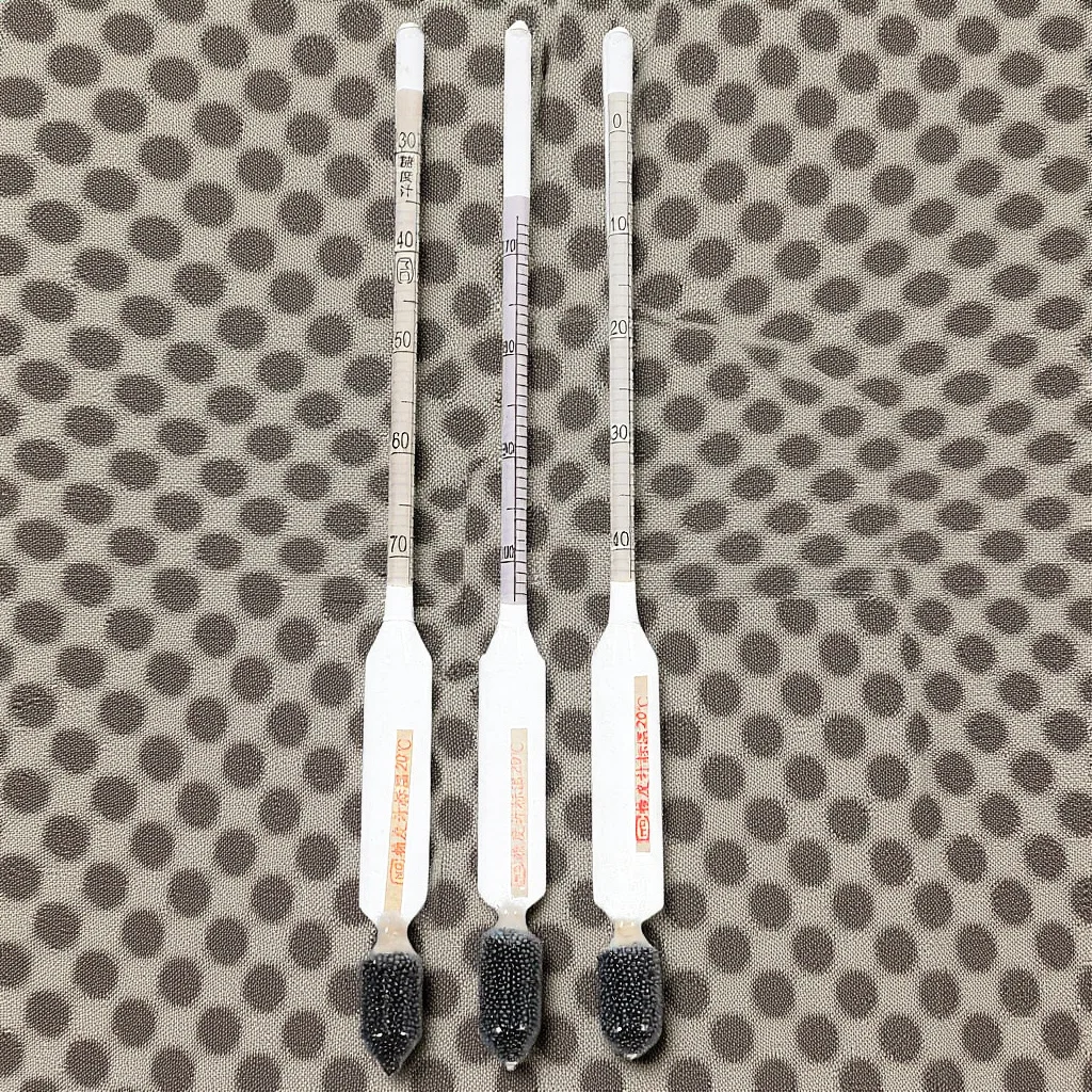 

3Pcs Sugar Meter Hydrometers Accurate Sugar Density Gauge for Syrup Beer Liquid Sweetness Test Maple Syrup Hydrometers