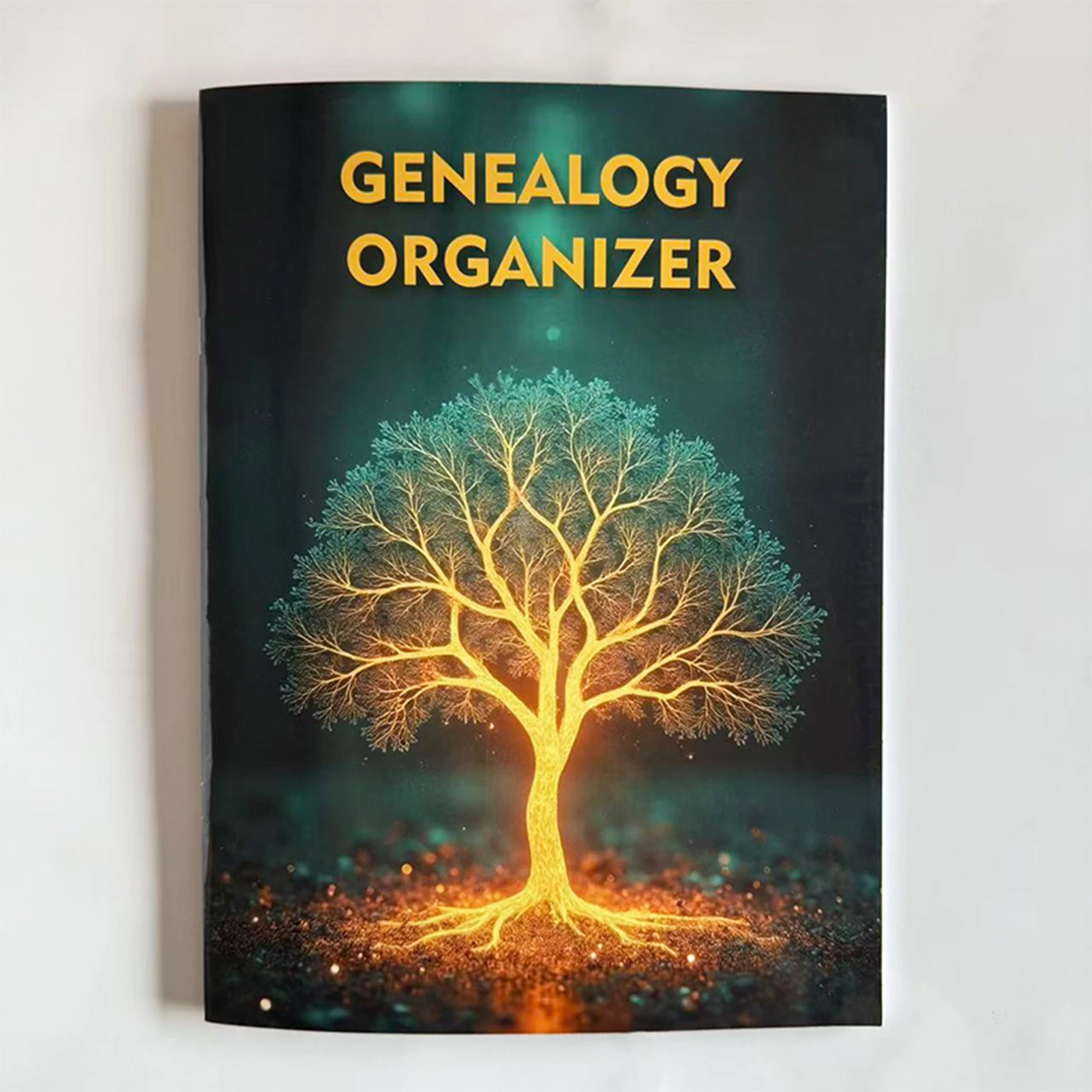 Genealogy Organizer Family Tree Book With Multi Generation Tracking And Structured Layout For Family History Preservation
