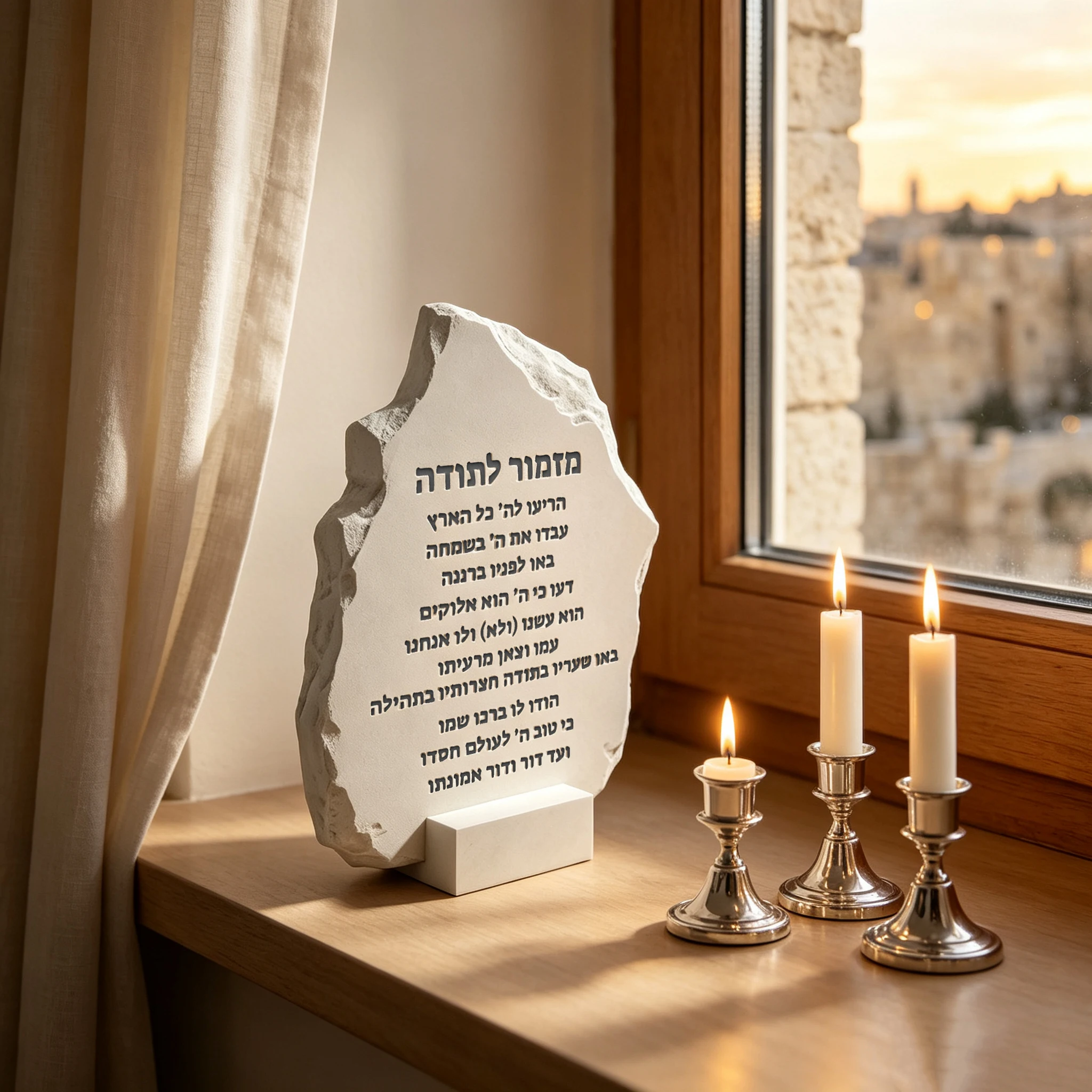 judaica home decor silicone mold hebrew scripture stone plaque mold for concrete gypsum resin table ornament