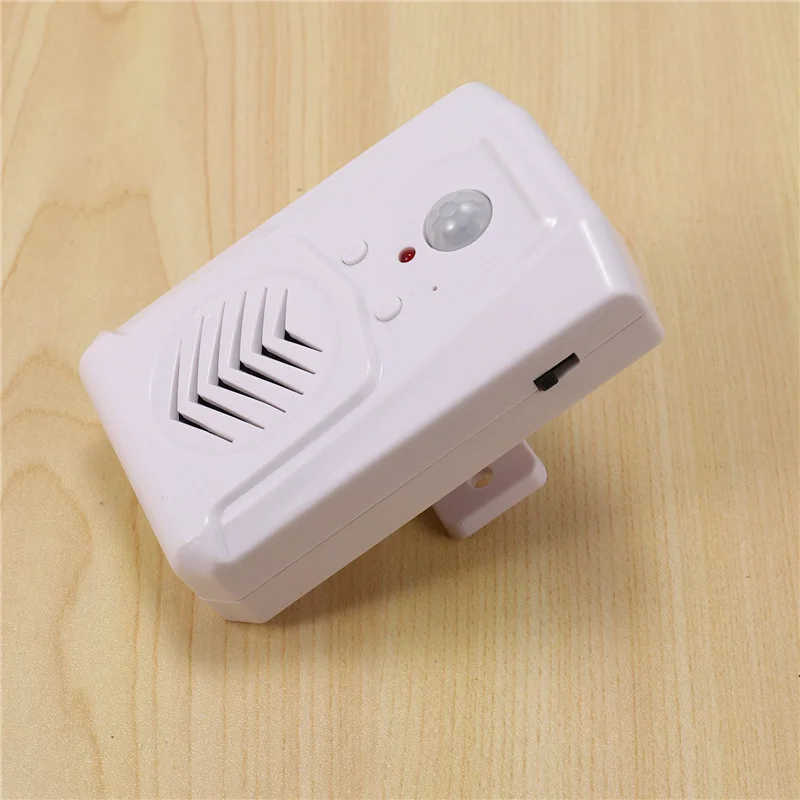 6X Sensor Motion Deurbel Schakelaar MP3 Infrarood Deurbel Draadloze PIR Bewegingssensor Voice Prompter Welkom Entry Alarm-A74Z