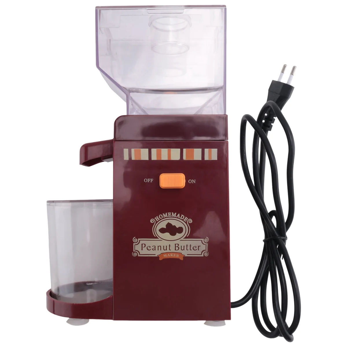 Electric Peanut Butter Maker Machine,Sesame Sauce Nut Grinder,Automatic Milling Grinding Machine,For Grinding EU Plug