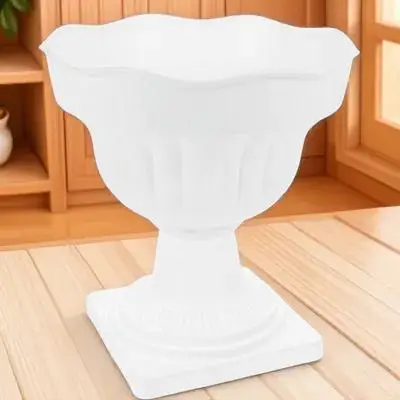 

1Pcs Road Guiding Plant Container Roman Pillar Plastic Flowerpot Creative Decorative Wedding Balcony Small Succulents Planter