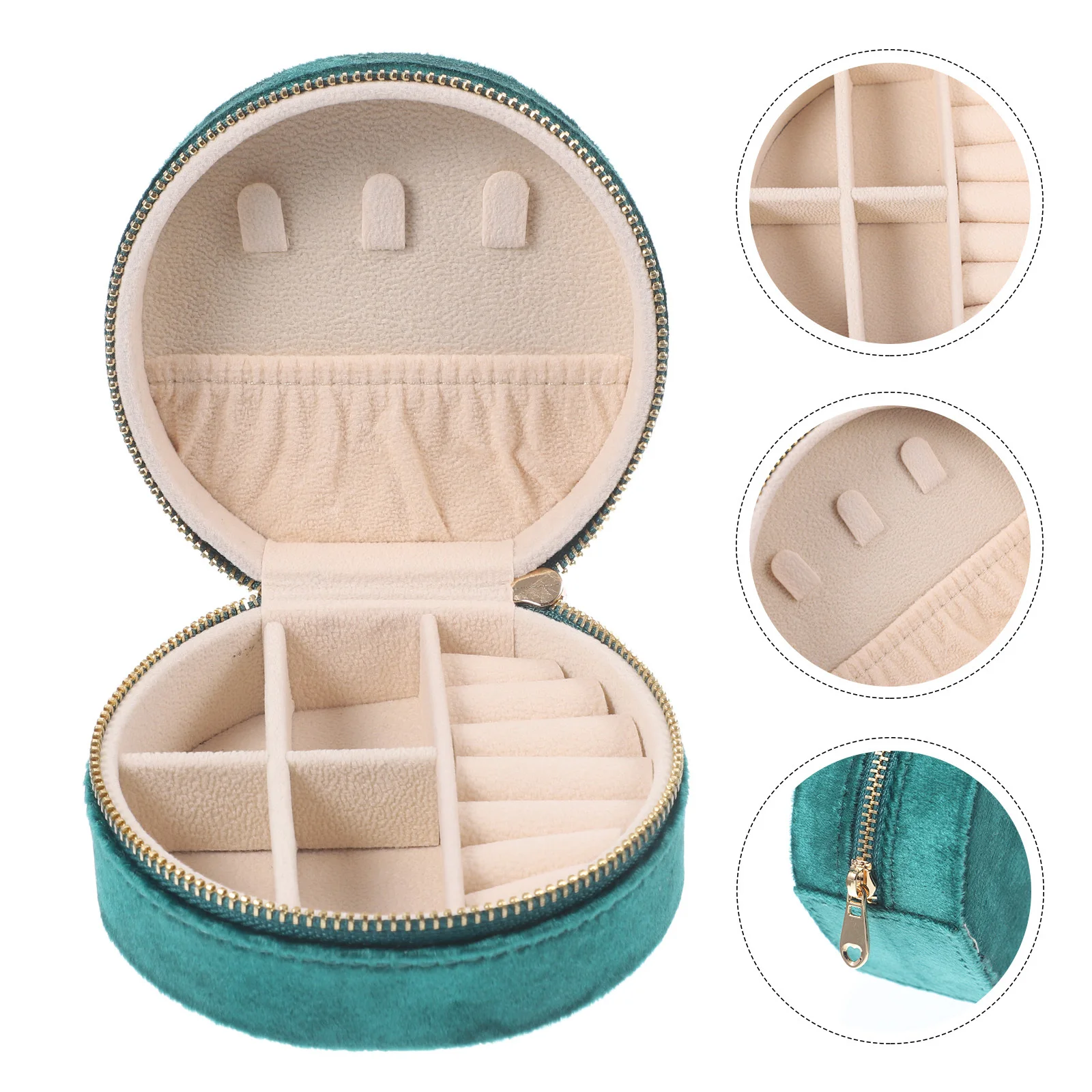 

Traveling Jewelry Case Storage Cases for Women Small Portable Earring Organizer