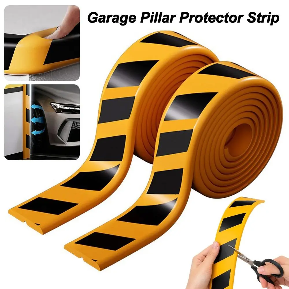 New 2M Garage Wall Guard Self-adhesive Thickened Car Door Corner Protection Sticker Anti-collision Wall Corner Protector