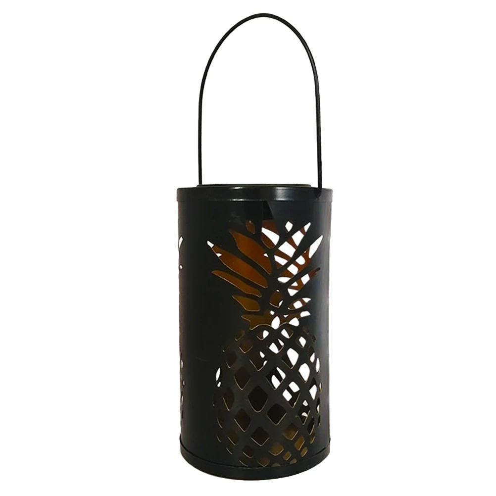 

Solar Hanging Lamp Garden Decoration Iron Hollow Solar Light For Outdoor With Ring Pergola Porch Long Lasting Energy Saving