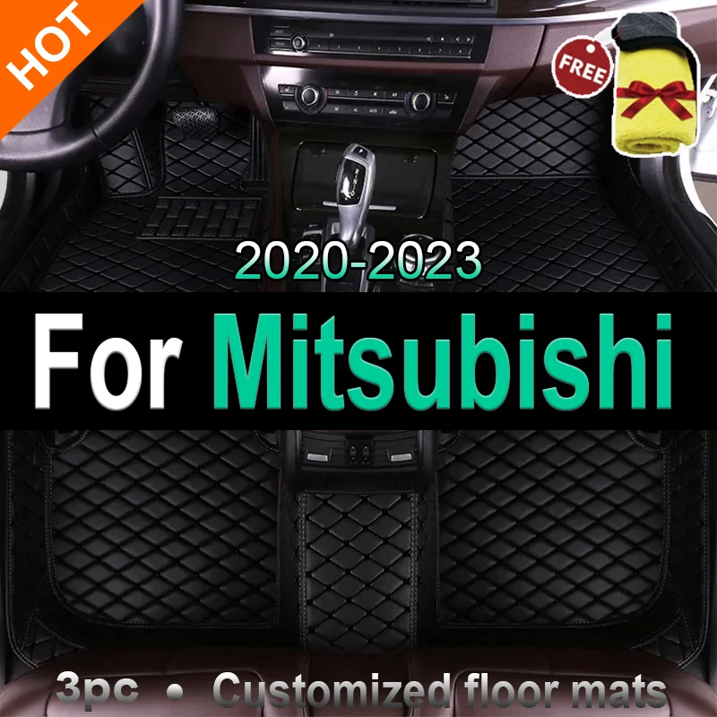 

Car Floor Mats For Mitsubishi Outlander Pajero Eclipse ASX Galant car Accessories