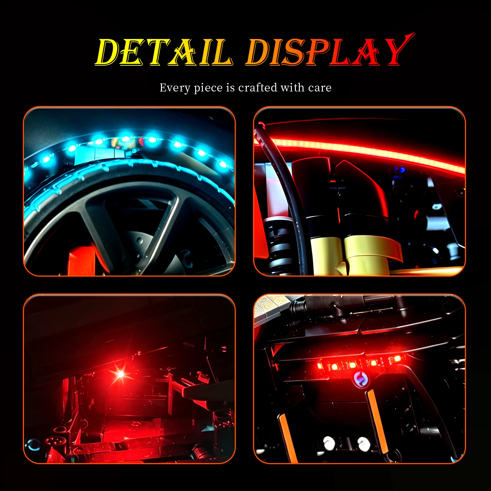 LYBMTWF LED Lighting Kit Compa - огляд і ціна Model Kit Chemistry