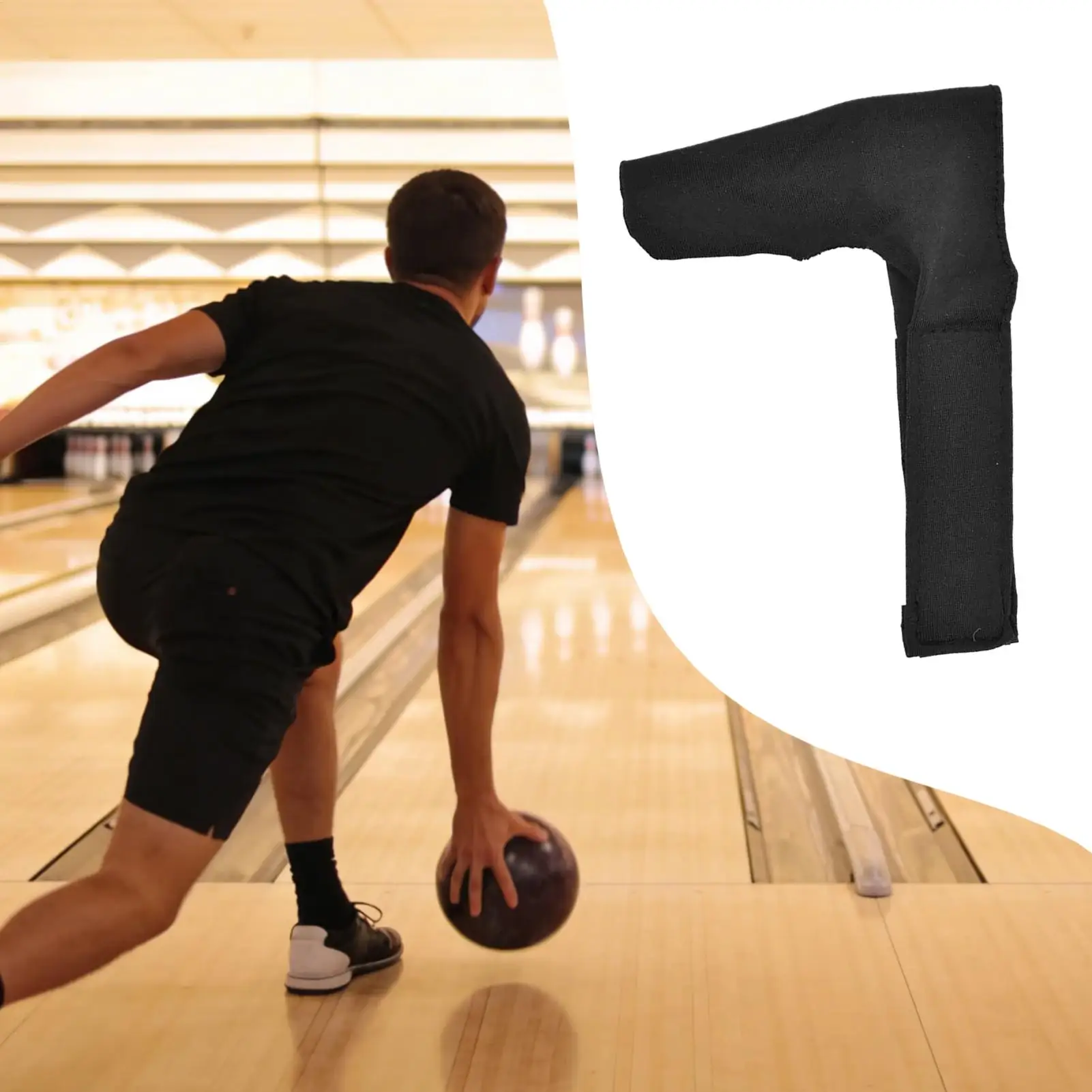 

Защитный напальчник для боулинга, предотвращающий трение, тренажер для улучшения хвата, защита для большого пальца, для мужчин-боулеров