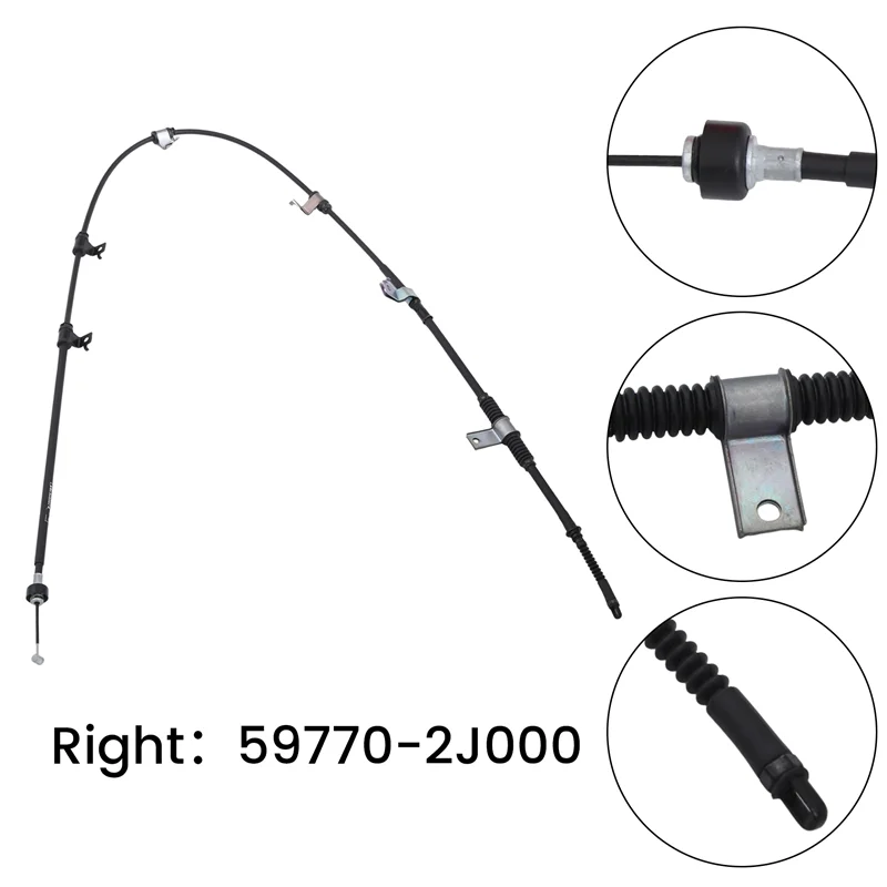 

New Right Parking Brake Cable For Kia Mohave Borrego 2009-2011 59770-2J000 Replacement-A54R