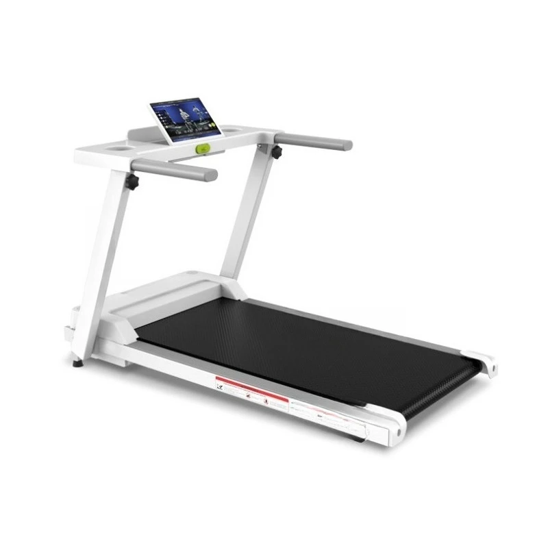 Home smart treadmill foldable space saving ultra-quiet sports tablet bracket indoor fitness lightweight portable