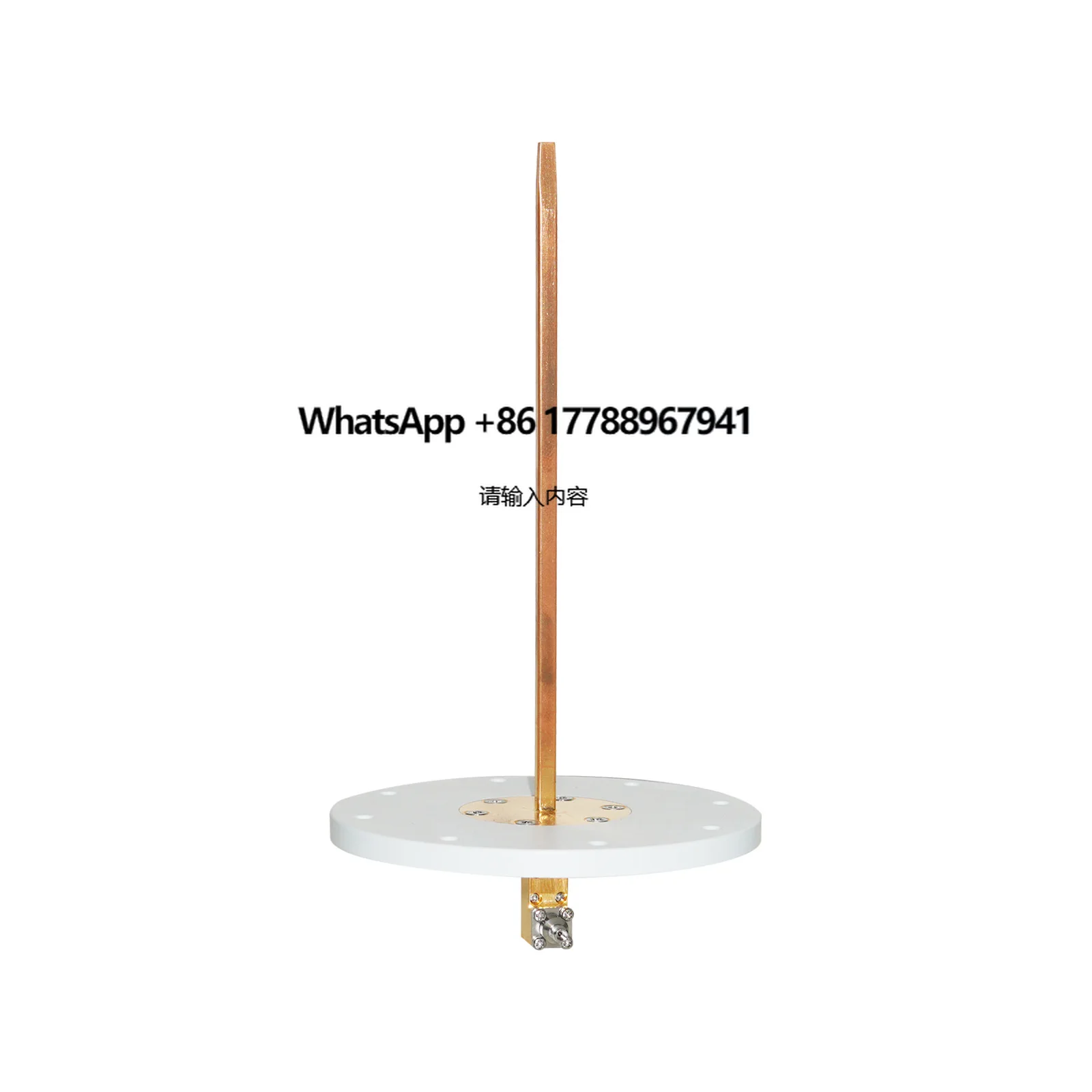

WR10 Open-ended Waveguide Probe With Adapter, 73.8 - 112.0 GHz