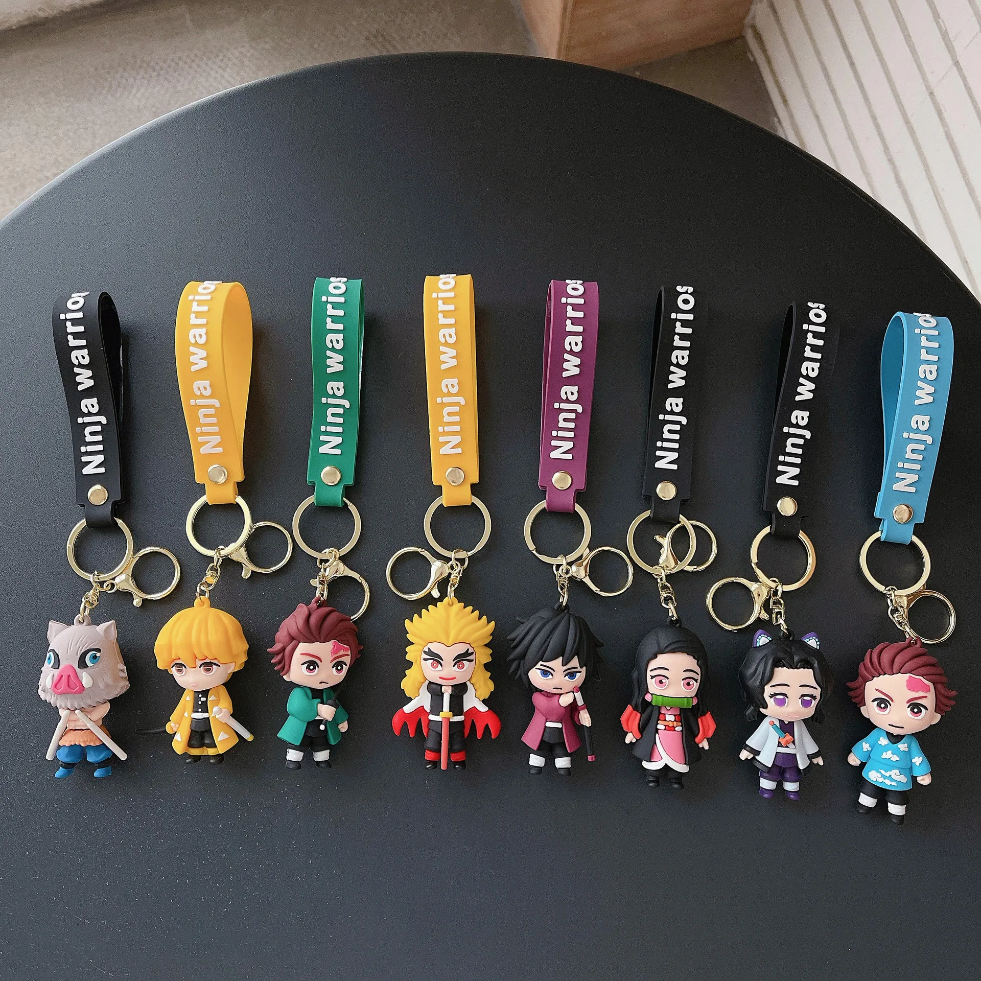 20点 鬼滅の刃 ご当地キーホルダー demon slayer kimetsu Bag Clip