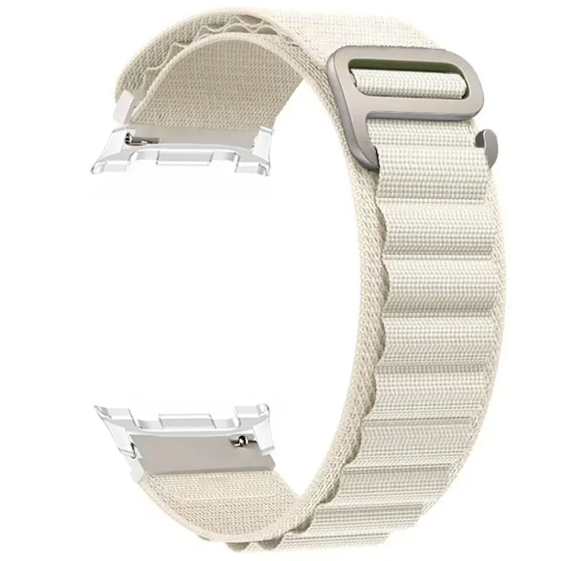 Trilha pulseira de náilon para samsung galaxy watch 8 cinta smartwatch apline esporte pulseira galaxy watch8 clássico 7/8 ultra pulseira