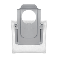 A42F 7PCS For Xiaomi Roborock P10 / Q Revo Robot Vacuum Cleaner Accessories Dust Bag Garbage Dust Bag Replacement Parts Accessor