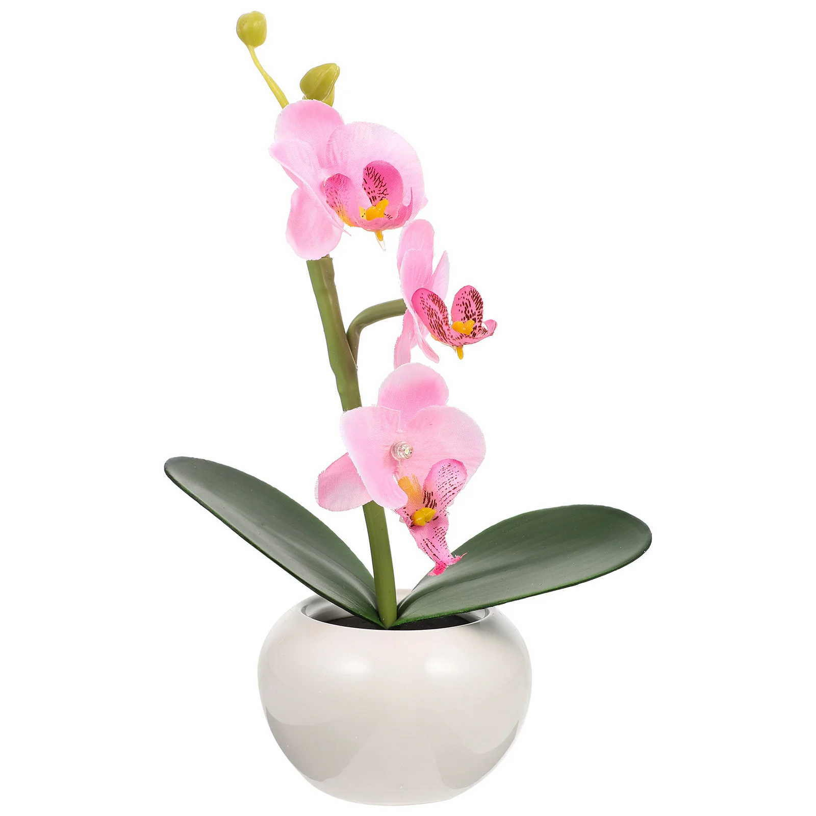 

1Pcs LED Flower Pot Light Pink Phalaenopsis Shape Energy Saving Indoor Balcony Bedroom Decorative Night Lamp LED Night Light