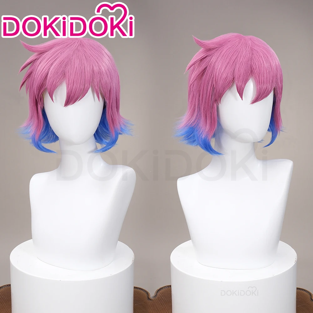 IN STOCK Ramona Flowers Wig Anime Scott Pilgrim Takes Off Cosplay Wig DokiDoki  35cm Short Hair Ramona Flowers Cosplay Free Cap